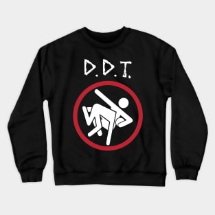 D.D.T. Thrash Zone Wrestling Parody Crewneck Sweatshirt